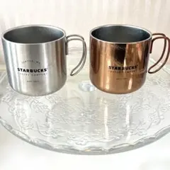 【レア】海外スターバックス　ステンレスカップ2個セット
