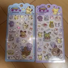 【お値下！2枚】 韓国 ポケモンポケピース キャンディボンボンステッカー シール