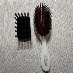 メイソンピアソン ヘアブラシ ハンディ ブリッスル　白のサムネイル