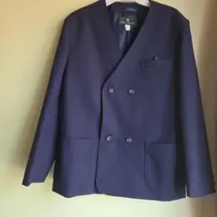 制服　HATO SAKURA ネイビー ダブルジャケット ブレザー　150