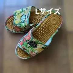 VIVA 健康サンダル ルームスリッパ　 花柄　 Lサイズ