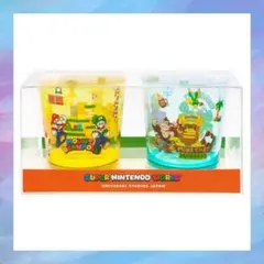 USJ マリオ　スーパーニンテンドーワールド5周年　コップセット