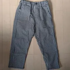 BREEZE チェック柄七分丈パンツ 140　千鳥格子