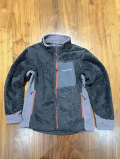 mont-bell モンベル フリースジャケット クリマエア 黒 キッズ 140