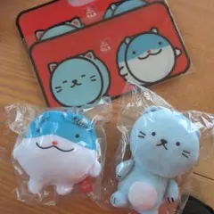 森永ラムネ ぬいぐるみ マスコット 2種セット