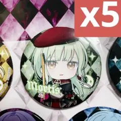 バンドリ 秋葉原 ゲーマーズ 限定 缶バッジ　若葉睦 モーティス