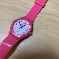 400円J-AXIS アナログ ウォッチ ピンク腕時計