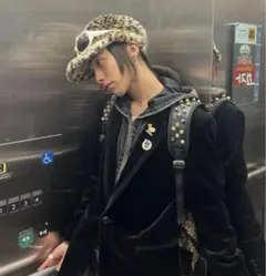 ベロア テーラードジャケット