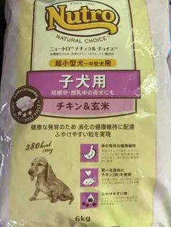 ニュートロ ナチュラルチョイス 子犬用 大型犬用 チキン&玄米 2袋 計6