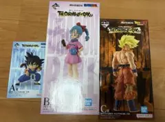 ドラゴンボール一番くじ A.B.C賞 MASTERLISE ブルマ 孫悟空