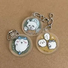 ちいかわ　ハチワレ　モモンガ　アクリルキーホルダー　セット