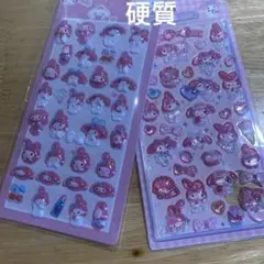 少量新作3D シール ぷくぷくキャラクターシール 最安値スタート 硬質2枚セット