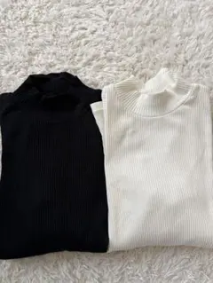 UNIQLOリブニットT