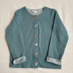 any FAM カーディガン 120 青緑