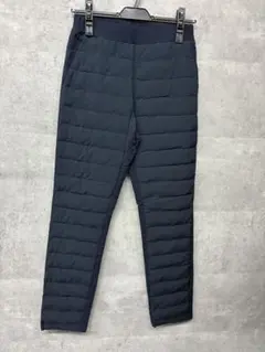 【新品】ダウンパンツ　ネイビーMサイズ スタイリッシュ