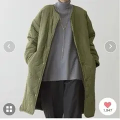 AMERICANHOLIC WEB限定あったかリバーシブルキルティングコート　M