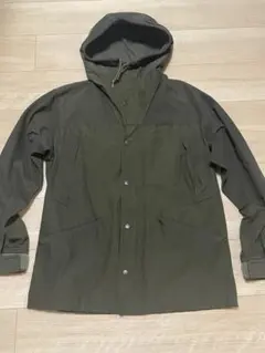 ダークグリーン マウンテンパーカー 2way フリース裏地 ikka 新品 