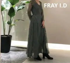 美品　FRAY I.D レース　パーティードレス結婚式ワンピース　エスニック