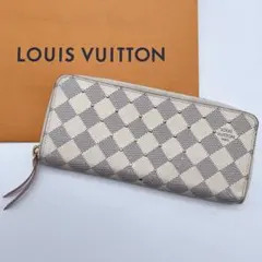 ルイヴィトン ポルトフォイユ クレマンス　 ダミエアズール　スタッズ　長財布