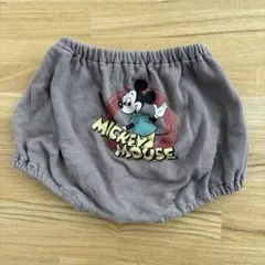 futafuta ミッキーマウス かぼちゃパンツ 70-80cmブラウン