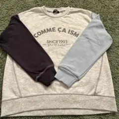 COMME CA ISM カラーブロック トレーナー 150A