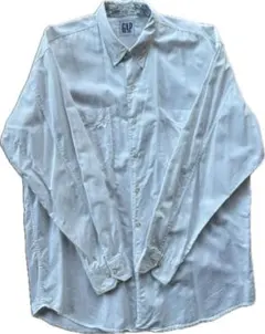 old GAP オールドギャップ 長袖シャツ ホワイト L