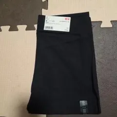 新品ユニクロウルトラストレッチリブレギンスパンツMサイズ黒