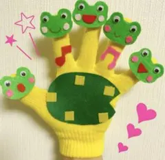 かえるのうたの手袋シアター