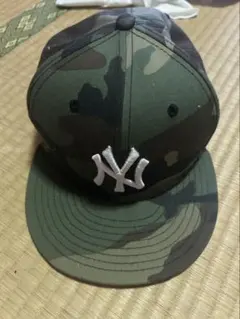 ニューエラ　ニューヨークヤンキース　ツリーカモ　キャップ　カモフラージュ　迷彩 59FIFTY A-Frame Ripstop Camo ニューヨーク・ヤンキース リアル