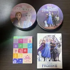 アナと雪の女王２の付箋とメモ帳、ディズニープリンセスのメモ帳セット【おまけ付き】