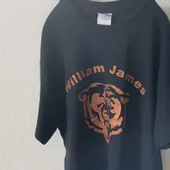 ビッグプリント アニマル Tシャツ M 黒