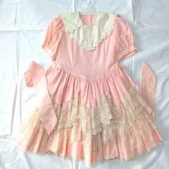 LILO California　ピンクフリルワンピース　卒業式　入学式　結婚式