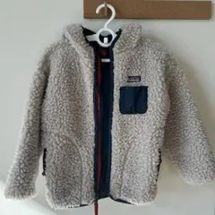 patagonia フリースジャケット ベージュ　5T
