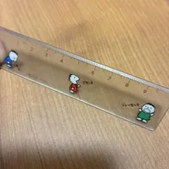 サンリオ みんなのたぁ坊　レトロ 定規 1987年製