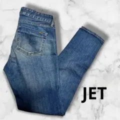 JET ジェットレディース デニムパンツ ブルー 25