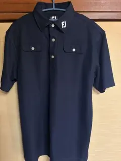 FootJoy ゴルフウェア 半袖シャツ ネイビー