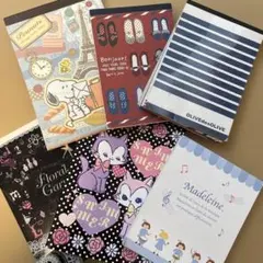 平成レトロ⭐︎メモ帳6点セット
