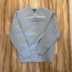 ユニクロ ウォッシャブルストレッチミラノリブクルーネックセーター L