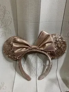 ミニーマウススタイル カチューシャ 2点セット