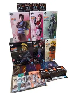 NARUTO ナルト一番くじ 風影奪還編 フィギュアコンプセット 69点セット