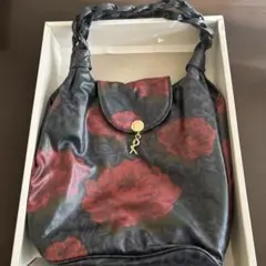 Art Maki】☆アートマキ☆ ローズ 薔薇 レザー リュックサック 黒