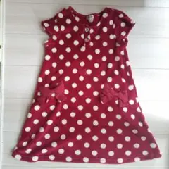 any FAM 水玉　ワンピース　140cm