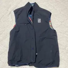 STANDARD CALIF. フリースベスト ネイビー　リバーシブル
