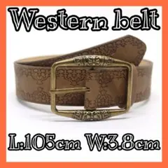ウエスタンベルト　アメカジ　Y2K レトロ　ヴィンテージ　アンティーク　バイカー
