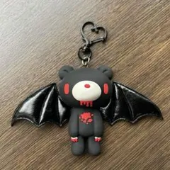 グルーミー ブラック 黒 キーホルダー 羽付き