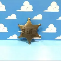 保安官 バッチ バッジ ウッディ トイストーリー sheriff コスプレ 星