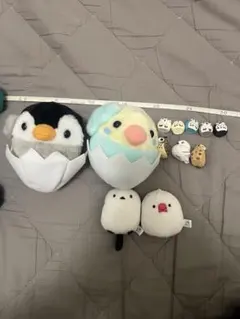 小鳥 ことり フクロウ ミミズク ぬいぐるみ 小物 まとめ売りのサムネイル