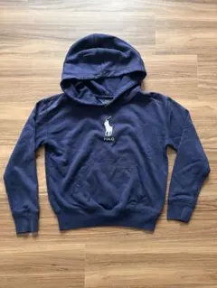 POLO RALPH LAUREN ネイビー パーカー 140