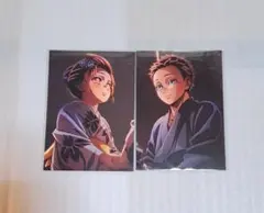 鬼滅の刃 無限城編 猗窩座 伯治 小雪 映画 特典 イラストボード 2枚