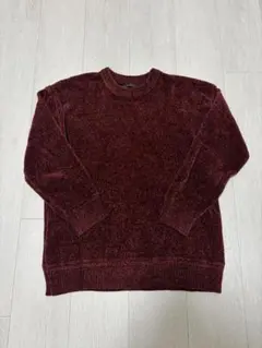 RAGEBLUE モールニット レッド ボルドー S